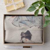 Katsushika Hokusai | Vrouw, portret met volledige Tissuepapier (Geschenk)