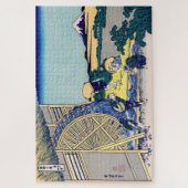 Katsushika Hokusai - Watermill te Onden Legpuzzel (Verticaal)