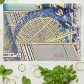 Katsushika Hokusai - Watermill te Onden Theedoek (Gevouwen)