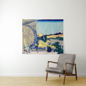 Katsushika Hokusai - Watermill te Onden Wandkleed (In Situ (horizontaal))