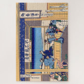 Katsushika Hokusai - Yoshida op de Tokaido Legpuzzel (Verticaal)