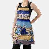 Katsushika Hokusai - Yoshida op de Tokaido Schort (Insitu)