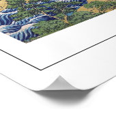 Katsushika Hokusai Zedign Art Poster 2 (Hoek)