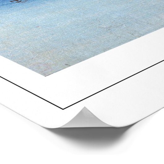 Katsushika Hokusai Zedign Art Poster #45 (Hoek)