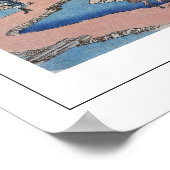 Katsushika Hokusai Zedign Art Poster #46 (Hoek)