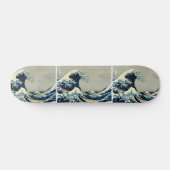 Katsushika Hokusai's De Grote Golf van Kanagawa Skateboard (Horizontaal)