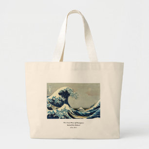 Katsushika Hokusai's De Grote Golf van Kanagawa Tote Bag