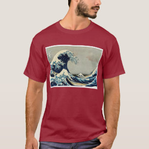 Katsushika Hokusai's Grote Golf van Kanagawa T-shirt