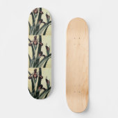 Katsushika Hokusai's Ukiyo-e Woodcut Print: Irises Skateboard (Voorkant)