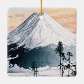 Katsuyama Neighborhood van Hiroaki Takahashi Keramisch Ornament (Achterkant)