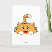 Kattaart taco kaart (Achterkant)