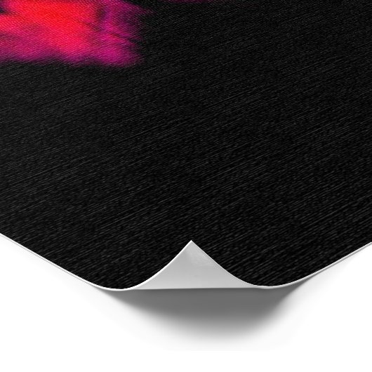 Kattails in de zon poster (Hoek)