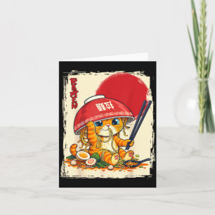 Katte die Ramen eet, Japanse Noedelliefhebber Kawa Kaart