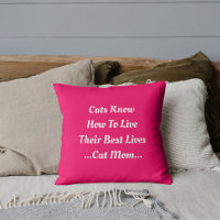 Katte Moeder Katten Leven Hun Beste Leven Grappig 