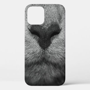 KATTE NOSE IN ZWARTE EN WITTE Case-Mate iPhone CASE