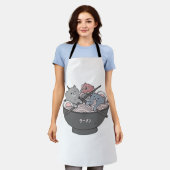 Katte Ramen Kawaii Schort (Gedragen)
