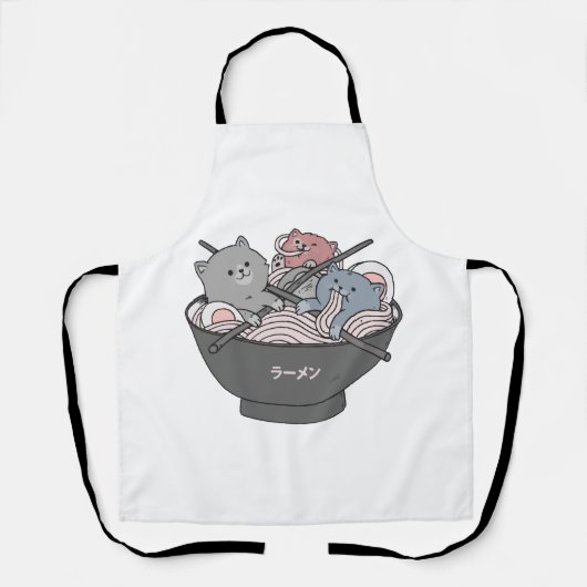 Katte Ramen Kawaii Schort (Voorkant)
