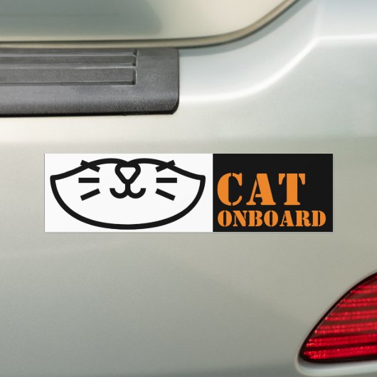 katteautomaat bumpersticker (Op auto)
