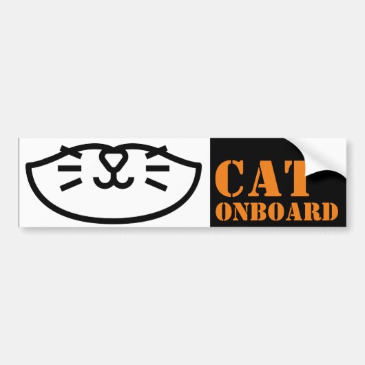 katteautomaat bumpersticker (Voorkant)
