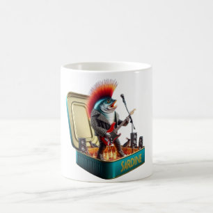 Kattebel Sardine Gitaarheld Punk Zee Rebel Koffiemok