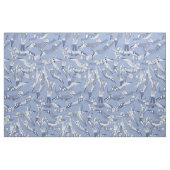 katteblauw stof (Fat Quarter)
