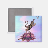 kattebloem magneet (Voorkant / Achterkant)