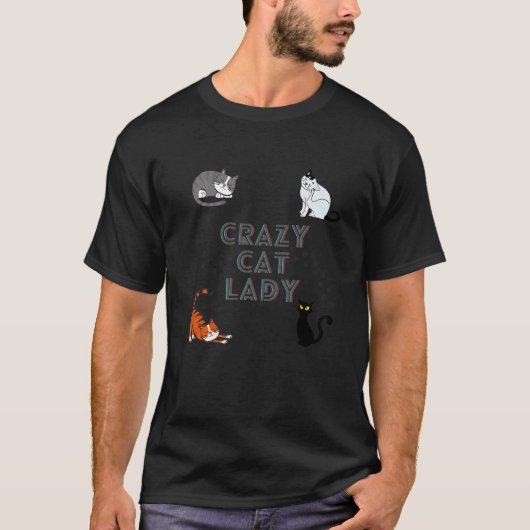 Kattebolle Schattig En T-shirt (Voorkant)
