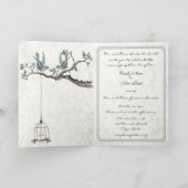 kattebonnen Tortelduifjes Birdcage Wedding (Binnen)