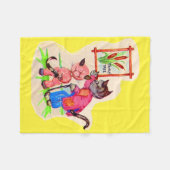 katteboom fleece deken (Voorkant (Horizontaal))