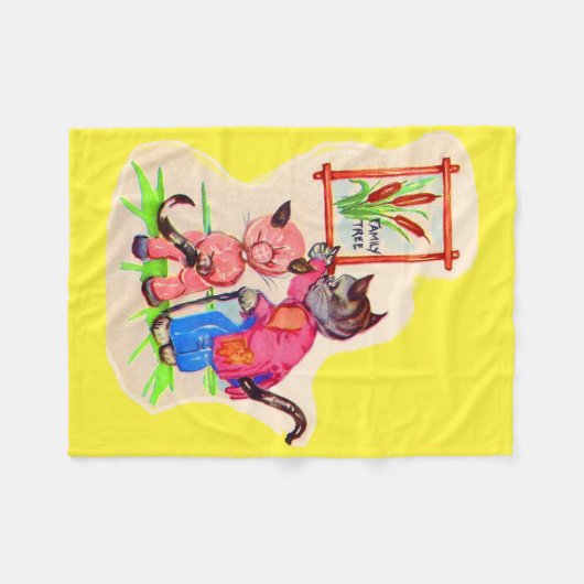 katteboom fleece deken (Voorkant (Horizontaal))