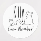 kattecitaten labels (Design 1)