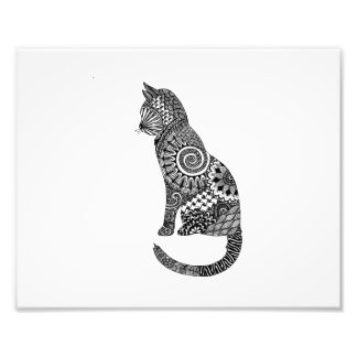 kattedruk foto afdruk