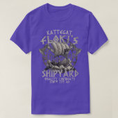 Kattegat Flokis scheepswerven van kwaliteit Longbo T-shirt (Design voorkant)