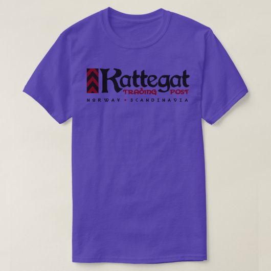 Kattegat Handelspost 1 T-shirt (Design voorkant)