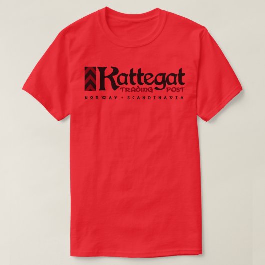 Kattegat Handelspost 1 T-shirt (Design voorkant)