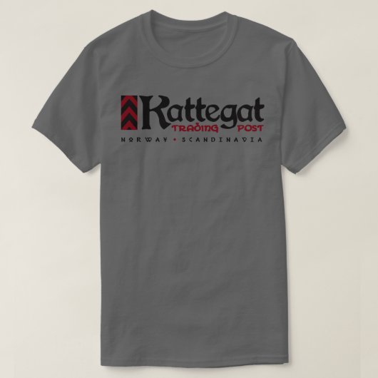 Kattegat Handelspost 1 T-shirt (Design voorkant)
