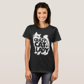 Kattegekke Dame T-shirt (Voorkant volledig)