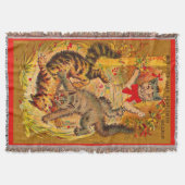 kattegevecht deken (Voorkant)