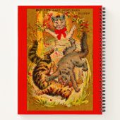 kattegevecht notitieboek (Achterkant)