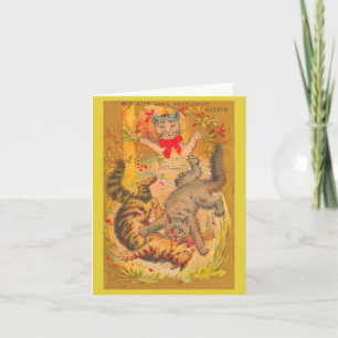 kattegevecht notitiekaartje