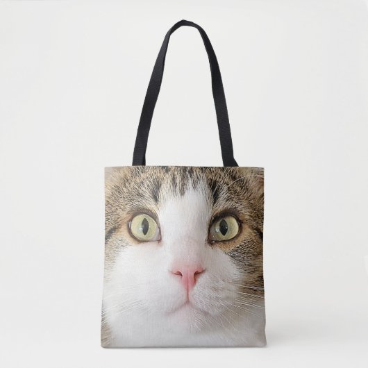 kattegezicht tote bag (Voorkant)
