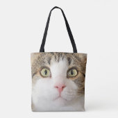 kattegezicht tote bag (Achterkant)