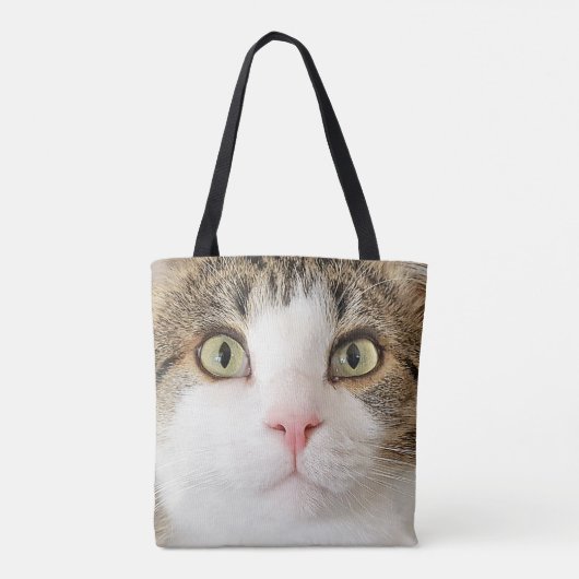 kattegezicht tote bag (Achterkant)