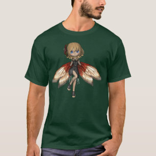 katteharige fee grunge manga firy mannen vrouwen t-shirt