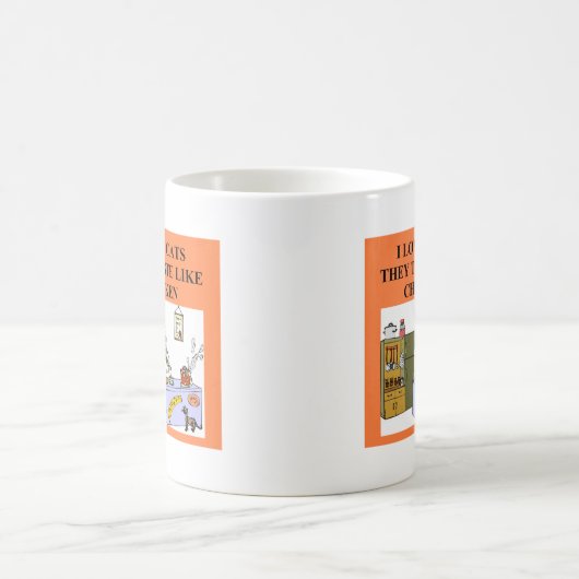 kattehater ontwerp koffiemok (Center)