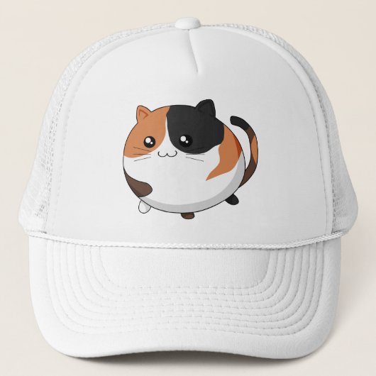 kattekattekatje van Kawaii Calico Trucker Pet (Voorkant)