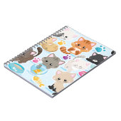 kattekattekattekatje notitieboek (Linkerzijde)