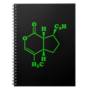 Kattekruid Nepetalacton Moleculaire Chemische Form Notitieboek