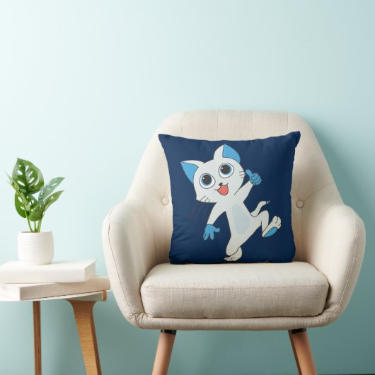 kattekussen dansen kussen (Stoel)