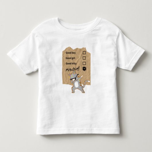 Kattekwaad Kinder Shirts (Voorkant)